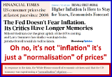 Not Inflation Normalization